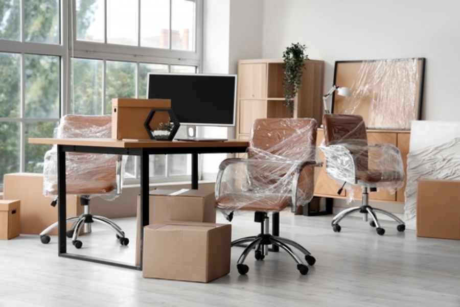 Commercial office relocation planning
