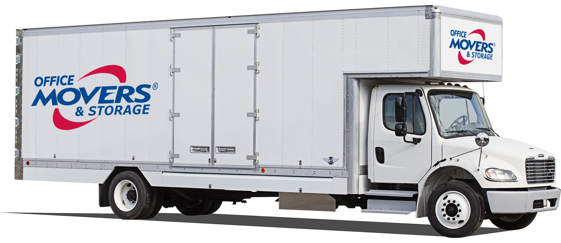 Office Movers and Storage commercial moving truck